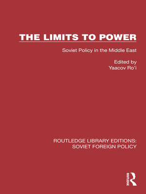 cover image of The Limits to Power
